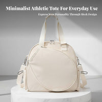 Badminton Bag Detachable Shoulder Strap Pickleball Backpack Triple-Mode Carry Tennis Backpack for Fitness, Travel