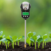 7-in-1 Soil Tester Multi-Function Soil Tester with Rotating Head Adjustable for Gardeners, Growers, Garden, Greenhouse, Lawn
