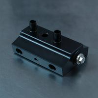 Gearbox Fluid Thermal Valve Black Anodized Gearbox Fluid Thermal Bypass Valve Compact Unrestricted Circulation