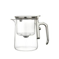 Glass Teapot with Infuser Clear Glass Teapot   Vessel for Simplicity Lovers