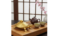 Brass Smoke Dispenser Removable Lid Turtle Smoke Dispenser Compact Size Turtle Censer Holder