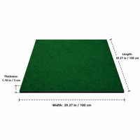 golf hitting mat