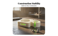 Single-Piece Drill Leveling Tool Compact Bubble Level Drill Guide Clean Holes