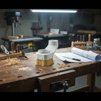 Carving Machine Dust Cover Brush Skirt Spindle Dust Hood Removable for Woodcrafting