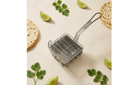 Taco Fryer Basket Stainless Steel Wire Taco Basket Kitchenware Long Loop Handle