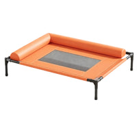 Elevated Pet Bed Padded Border Breathable Raised Raised for Dog, Cats, Everyday Resting
