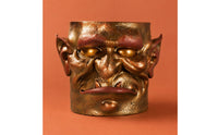 Decorative Head Planter Embossed Head Planter Human Face Pot uncoveredTop Plant Holder Indoor Outdoor Use