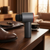 Electric Shoe Shine Machine Rechargeable Electric Shoe Polisher Handheld Leather Polisher Portable Appliance Compact