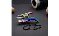 Stainless Steel Revolving Reel Finger Protector Metal Support Arm Fishing Trigger Aid Compact Snap-on Reel Trigger Curved