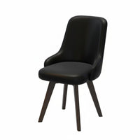 Minimalist Design Armless Swivel Vanity Chair Ergonomic Backrest Home Seating Padded Cushion Office Furniture Lumbar Support for Students, Adults, Teens, Study Room, Bedroom, Small Areas