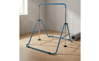 Floor Standing Gymnastics Bar Foldable Adjustable Gymnastics Bar Space Saving