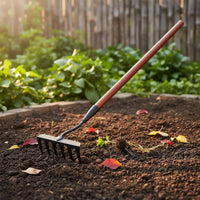 Vegetation Puller Weeder Multifunctional Weeding Hoe Rake Labor-Saving Metal Garden Weeder for Gardeners, Farmers, Yard, Farm