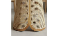 Minimalist Design Square Rattan Dining Table Home Furniture for Kitchen, Restaurant