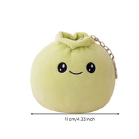 Soft Toy Dumpling Keychain Adorable Dumpling Pendant for Girls