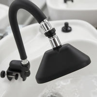 Head Spa Waterfall Attachment Clamp Mount Waterfall Rinse Attachment Scalp Rinse Kit Easy Install Sink Add-on Sturdy