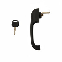 Replacement Part Door Handle Lock Set Heavy Duty Forklift Door Locking Handle Easy Installation Vehicle Hardware for Construction Sites, Farms, Warehouses
