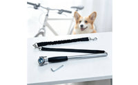 Dog Bike Leash Cycling Dog Leash with Stainless Steel Rod for Cyclists