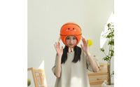Soft Basketball Head Mask Novelty Soft Head Mask Photo-Ready Costume Prop Humorous for Cosplayers