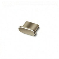 Dustproof Charging Port Plug Aluminum Metal Dust Plug Compact Phone Port Protector Tightly Fitting for Commuters, Travel