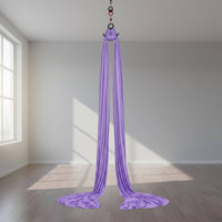 Suspended Fitness Aerial Silk Yogas Swing Material Hanging Silk Hammock Gentle and Silken Textile Suspended Support Hammock