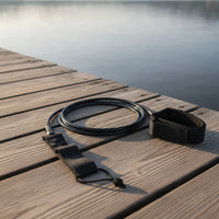 Surfboards Leash with Ankle Cuff Coiled Leash Flexible Leg Rope for Sea