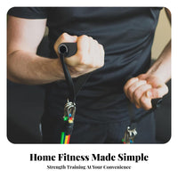 Resistance Band Handle Black Resistance Band Handles Foam Grip Handle High Load Capacity for Pull Rope Training