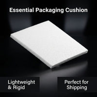 Foam Board, Polystyrene Foam Sheet for Model Making, Box Lining, Mounting Photos, Arts Crafts Projects, Cushioning Fragile Items, White