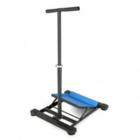 Slant Board with Handrail Versatile Foot Stretcher with Handlebar Versatile Foot Stretcher for Seniors, Physical Therapy, Balance Training