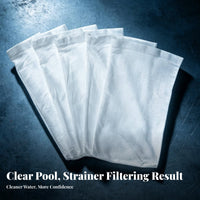 5 Pieces Water Passing Pool Skimmer Filter Sock Easy to Install Skimmer Filter Sock Long-Lasting Elastic