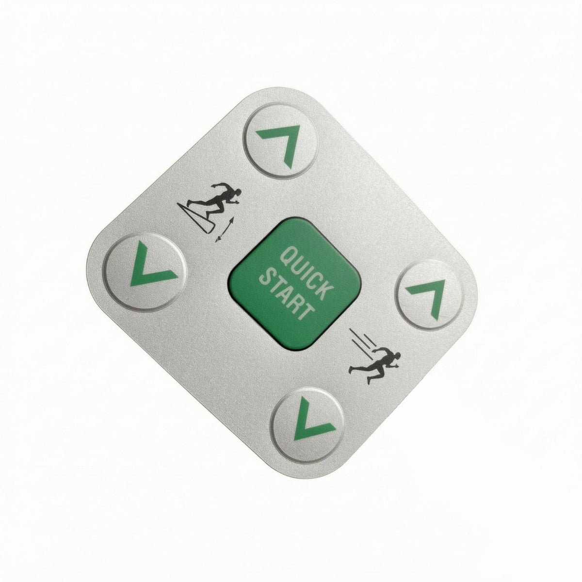 Controlinterface Key Film Sticker Quick Start Label Treadmills Button Film Square Shape Treadmills Accessory