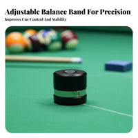 Long-Lasting Pool Cue Balance Rings Anti-Rust Pool Cue Balance Band Portable for Professional Players, Tournament Play