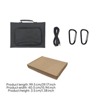 High-Performance Foldable Solar Panel Charger Fast Charging Folding Photovoltaic Panel Easy to Carry Portable Solar Phone Charger for Emergency, Travel