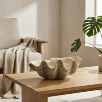 Shell Tray Coastal Tray Artistic Organizer for Coffee Table