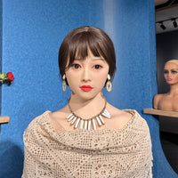 New Male Makeup Head Model Wig Display Mannequin Head for Glasses Hats Necklaces Photo Cosplay Half Body