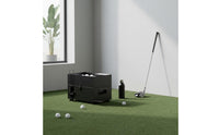 Foot Pedal Operation Semi-Automatic Golf Ball Feeder Large Capacity Automatic Golf Ball Feeder Fast Output Sports Gear Metal Construction