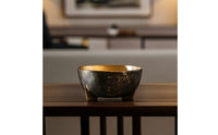 Decorative Footed Bowl Irregular Fruit Bowl with Feet Shallow Decorative Footed Tray for Model-Room Decor