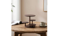Dessert Stand Tiered Dessert Riser Wooden Display Stand with Tiers for Hosts, Bakeries, Parties, Weddings, Buffets