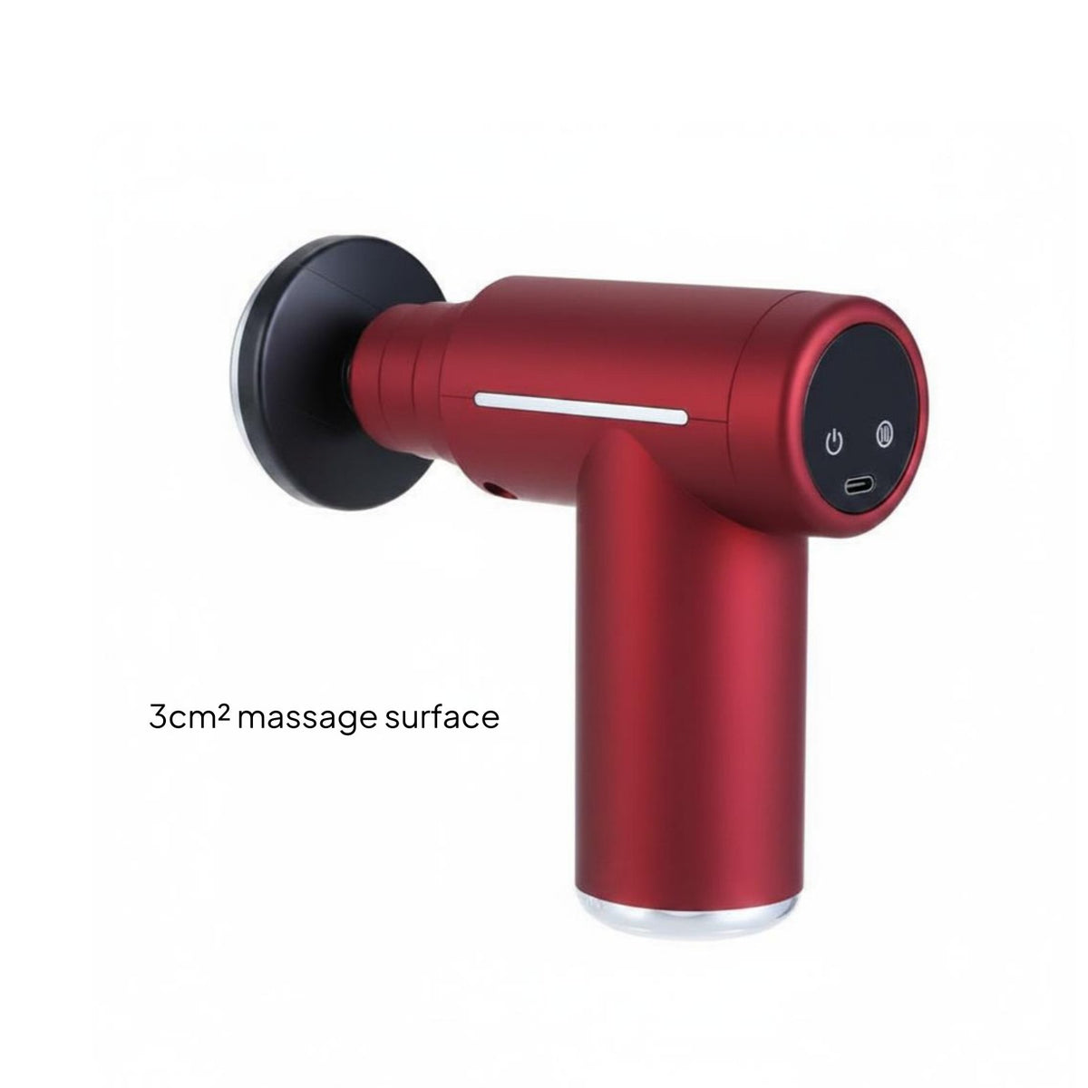 Hot and Cold Compress Deep Tissue Percussion 6 Interchangeable Heads Mini Massage Low Noise Personal Care Appliance Rechargeable for Athletes, Office