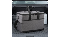 Insulated Temperature Retaining Carrier Bag Waterproof Soft Mesh Pockets Portable Carrier for Travel, Car Storage