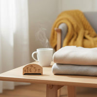 3 Pieces Compact Beech Wood Textile Comb Portable Sweater Comb Lightweight Manual Textile Defuzzer Long-Lasting for Travel