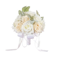 Bridal Bouquet Realistic Flowers Premium for Weddings, Brides, Bridesmaids