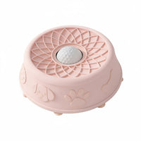 Anti-Choking Yogurt Licking Bowl Non-Slip Feline Lick Mat Bowl Mental Stimulation Silicone Slow Feeder Easy to Clean