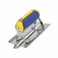 Ergonomic Handle Plaster Finishing Trowel Non-Slip Grip Drywall Corner Tool for Professionals