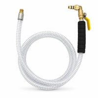 Oil Extraction Hose with Valve Flexible for Engine Maintenance, Auto Repair Shop