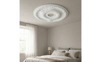 Ornate Ceiling Medallion with Floral Relief Elegant PU Ceiling Medallion Decorative Molding Classical for Homeowners