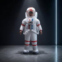 Inflatable Astronaut Costume Funny Inflatable Astronaut Suit Eye-Catching Character Suit for Adults, Parties