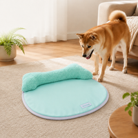 Dog Cooling Mat, Self-Cooling Pet Mat for Canines, Washable Non Slip Summer Mat, Breathable for Hot Summer Days
