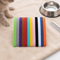 Pet ID Band Soft Nylon ID Collars, Adjustable Puppy Whelping Identification ID Bands, Litter Identification for Newborns, Assorted Colors Pack