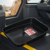 Excavator Cab Floor Tray Water Resistant Plastic Boot Mat Easy to Clean