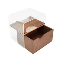 Nightstand Drawer Elegant Design Easy Mobility for Living Room